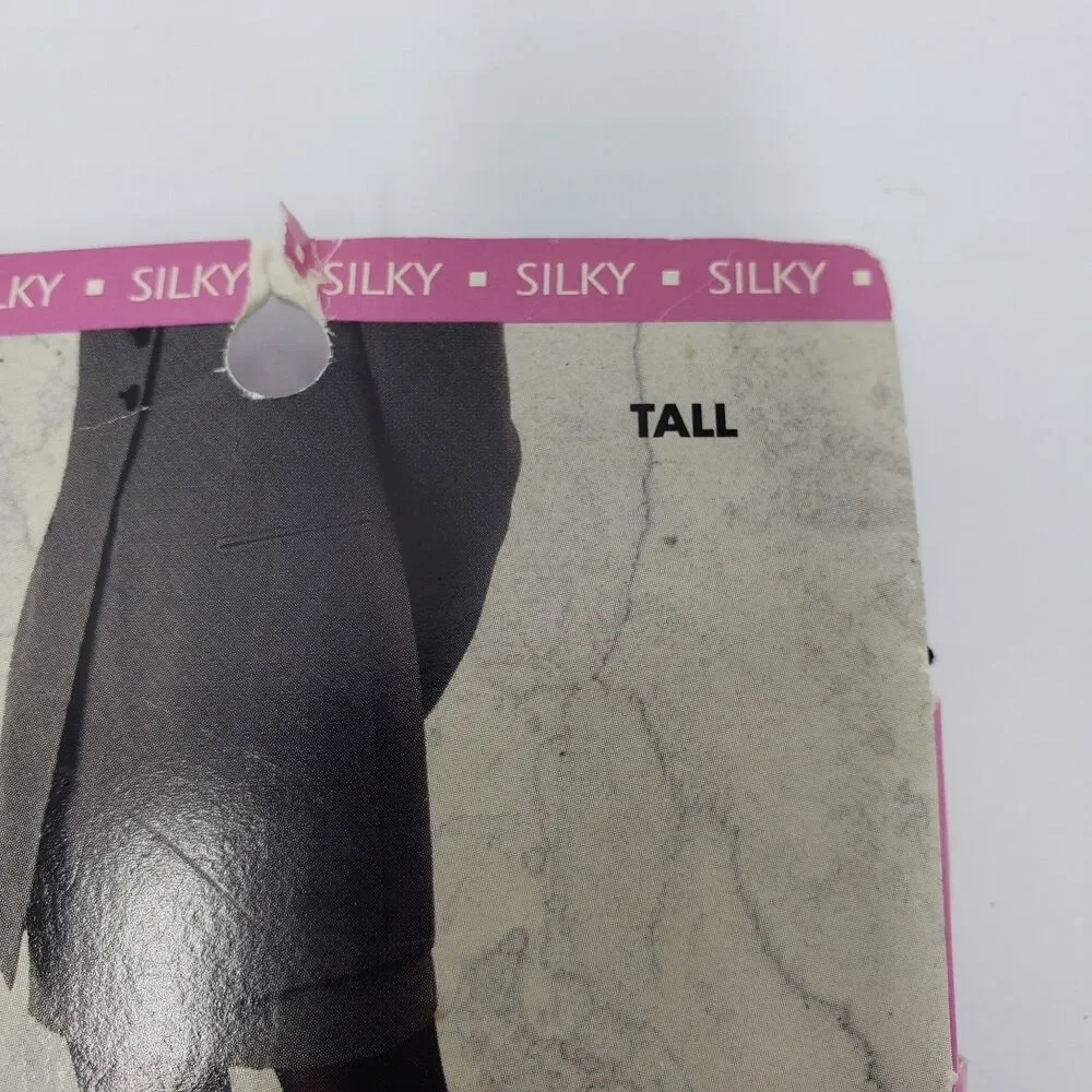 Vintage Hanes Her Way Silky Tights Navy Blue Tall Pantyhose 1996 Olympics NOS